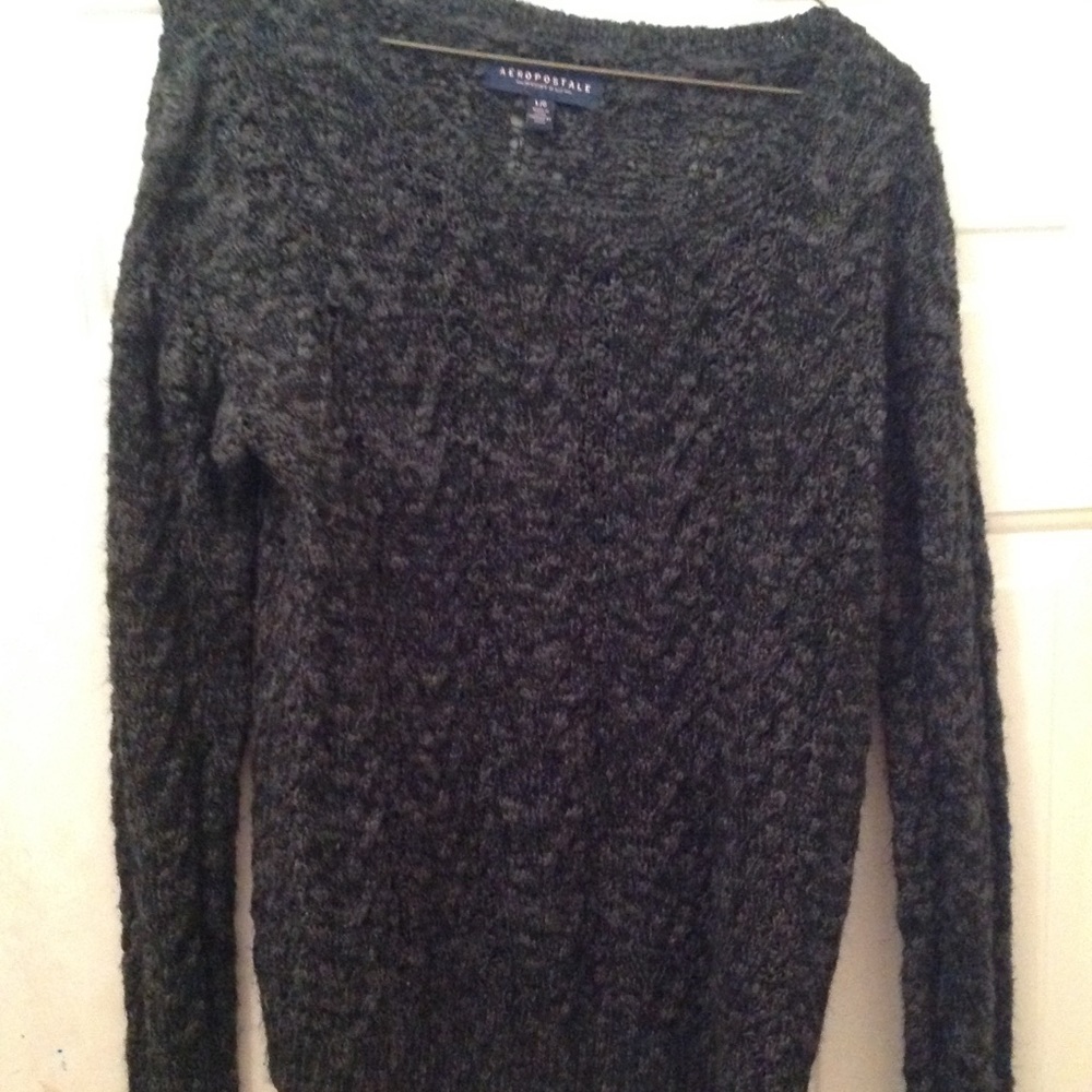 Girls knitted sweater Aeropostale large